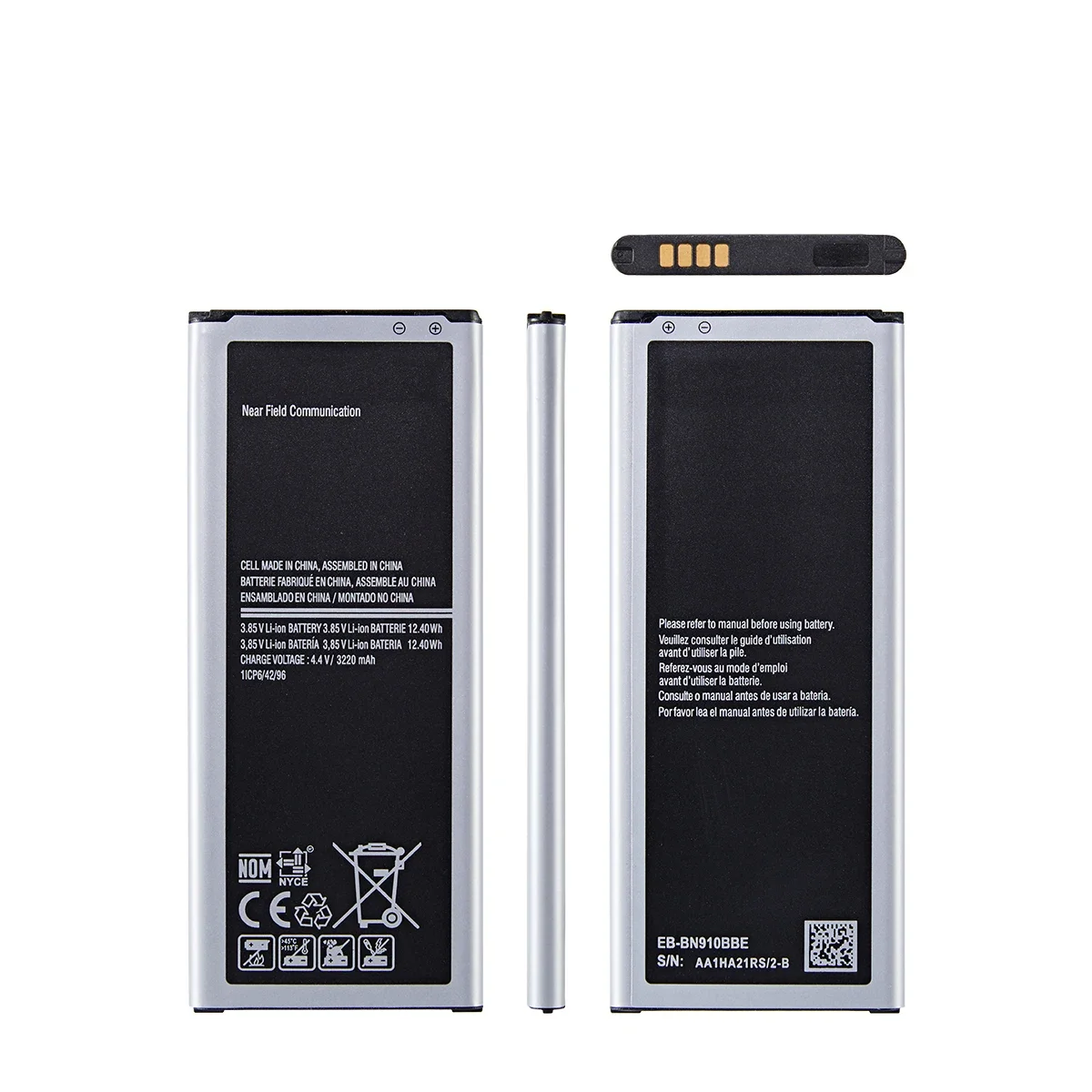 Brand New EB-BN910BBE EB-BN910BBK EB-BN910BBC EB-BN910BBU 3220mAh battery For Samsung Galaxy Note 4 N910 N910A/V/P NO NFC