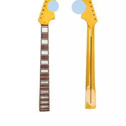 24 inch 22 fret One Good Unfinished electric guitar neck maple made and rosewood fingerboard binding