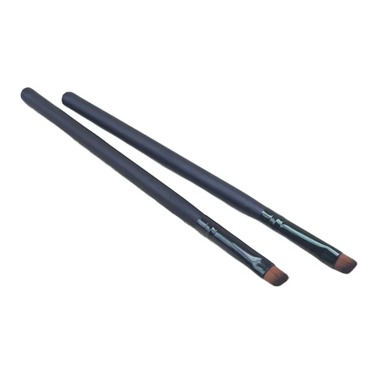 3 ชิ้นแปรงแต่งหน้าอายไลเนอร์ Beveled มุมอายแชโดว์แปรงคิ้ว Brow Contour เครื่องมือแต่งหน้ามาสคาร่าผสมแปรงเครื่องสําอาง