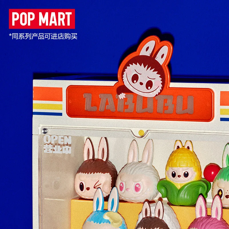 

Official Authentic Pop Mart The Monsters Labubu Odd Convenience Store Series Display Blind Box Cute Doll Toys Figurine Display