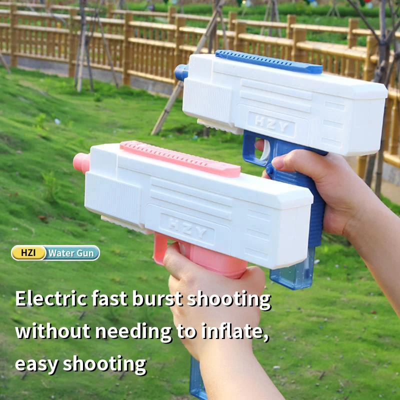 Summer Uzi Electric Water Gun Long Range Outdoor Children\'s Water Playing Toy Splashing Festival