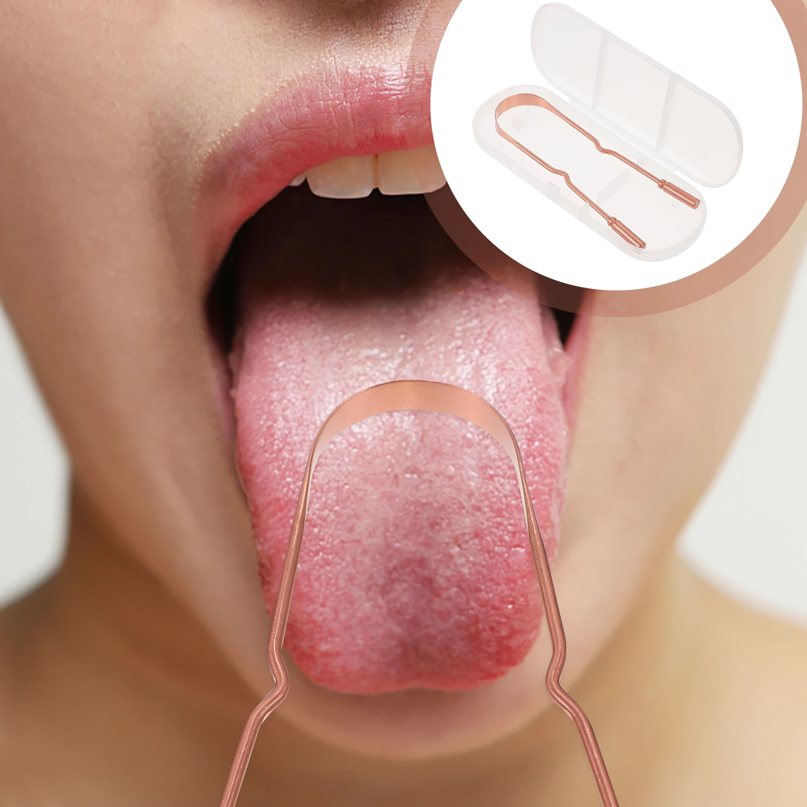 Skrobaczka do języka Cleaner do narzędzi dorośli skrobaki do metalu skrobaki do czyszczenia nieświeży oddech Tounge produkty pielęgnacja samoleczenie Remover — zdjęcie 7