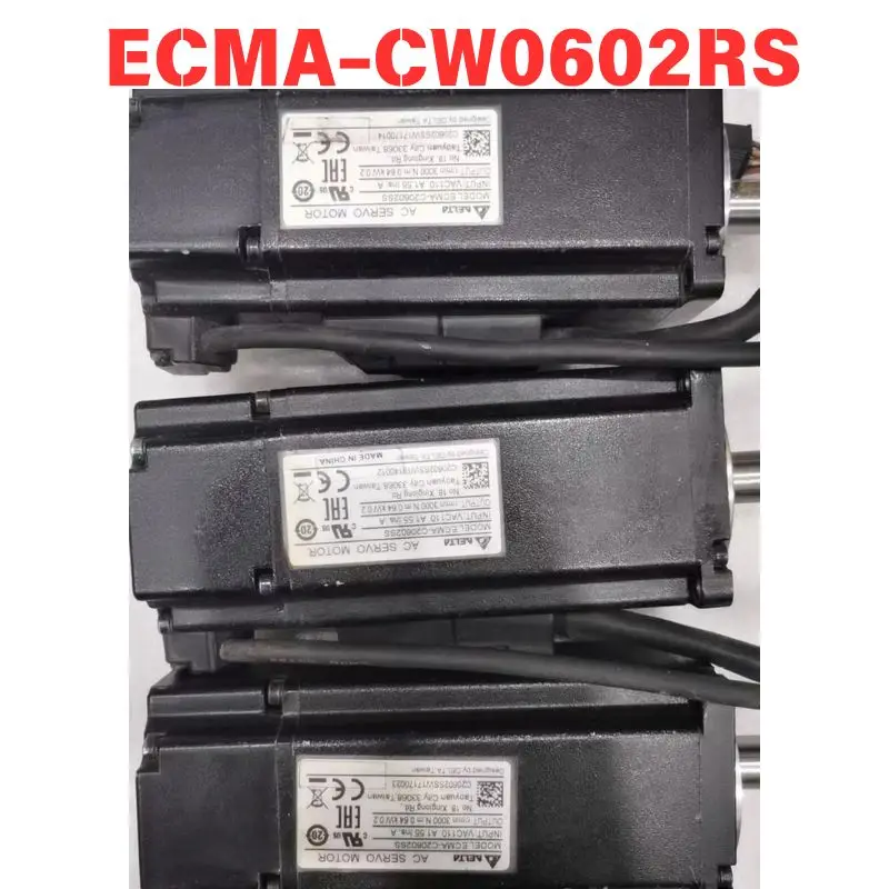 Used OEM disassembled parts electrical machinery ECMA-CW0602RS Functional test OK