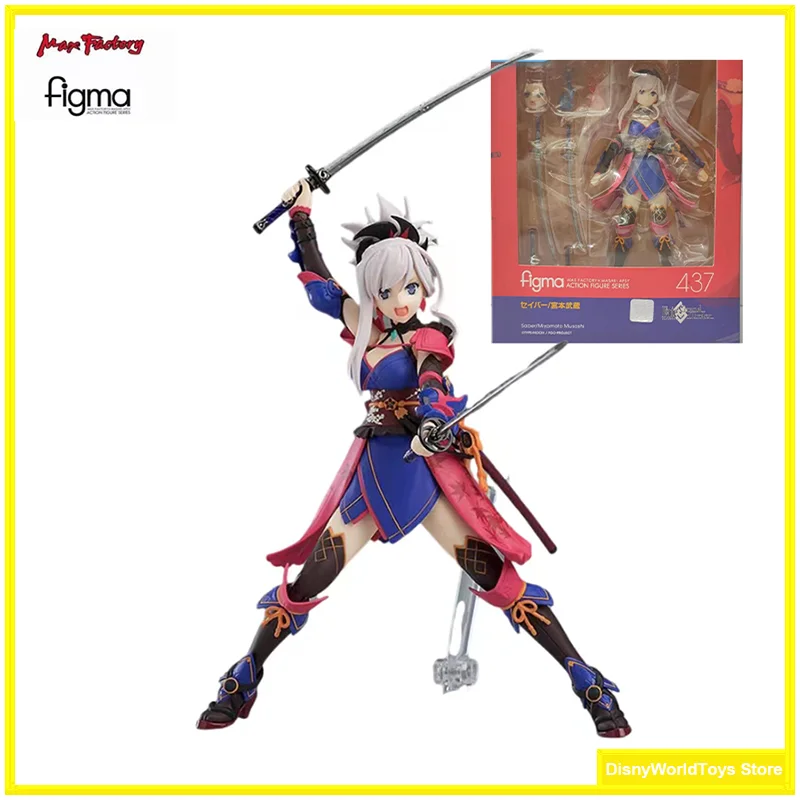 

100% Original Figma 437 Fate/Grand Order Saber Musashi Miyamoto In Stock Anime Action Collection Figures Model Toys