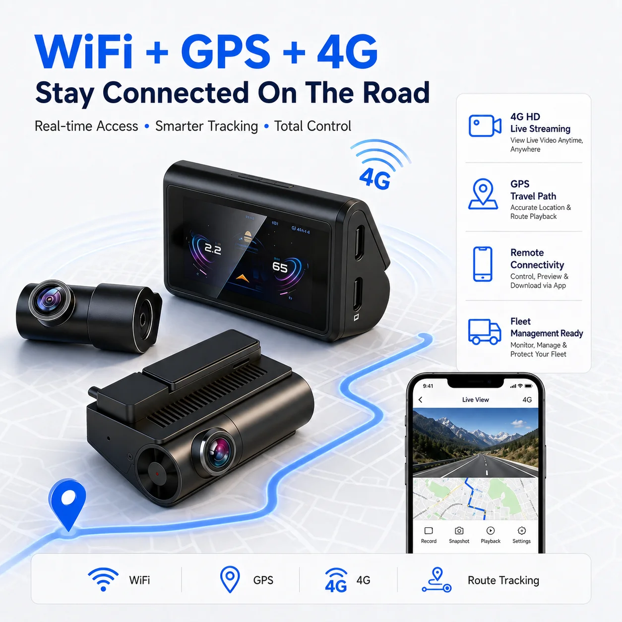 XFY Dashcam Anteriore e Poster - Dash Cam 4K Sony Starvis recensione e prezzo