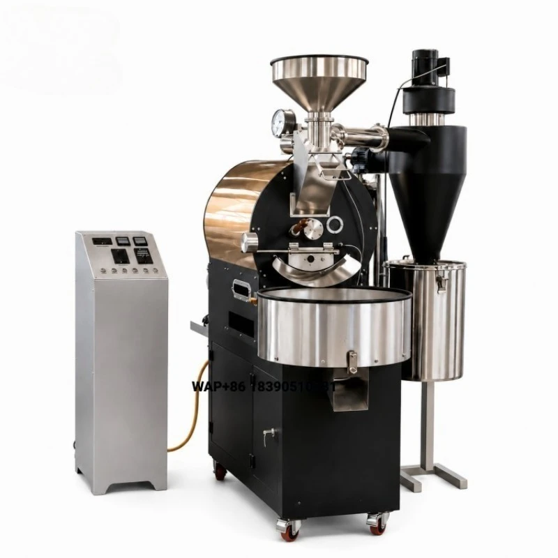 Small Commercial Home Coffee Bean Roasting Electric Huge 15 KG Shop Coffee Bean Roaster Machine for Business 20 KG