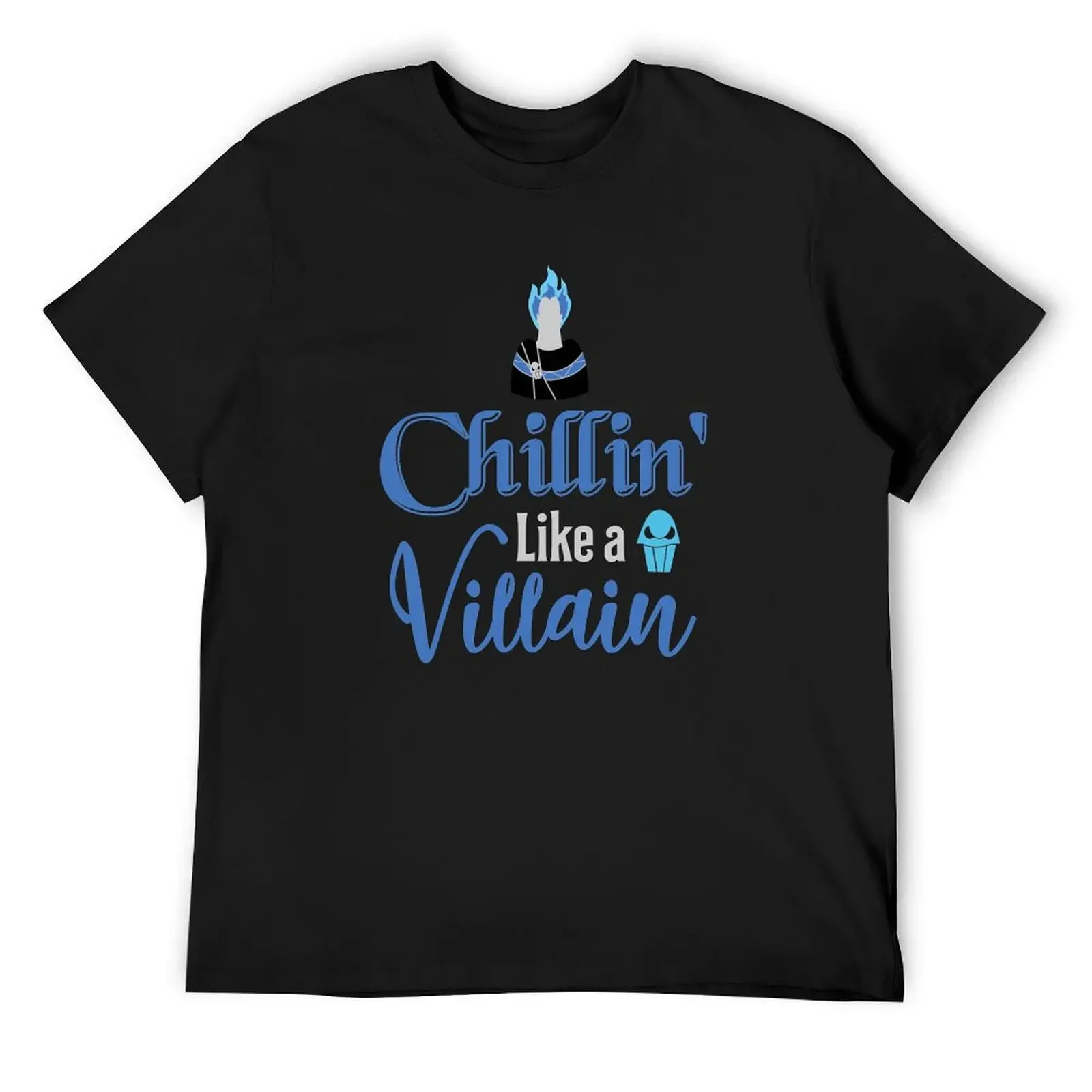 Chillin' Like a Villain T-Shirt cute tops boys animal print baggy shirts customs design your own mens funny t shirts