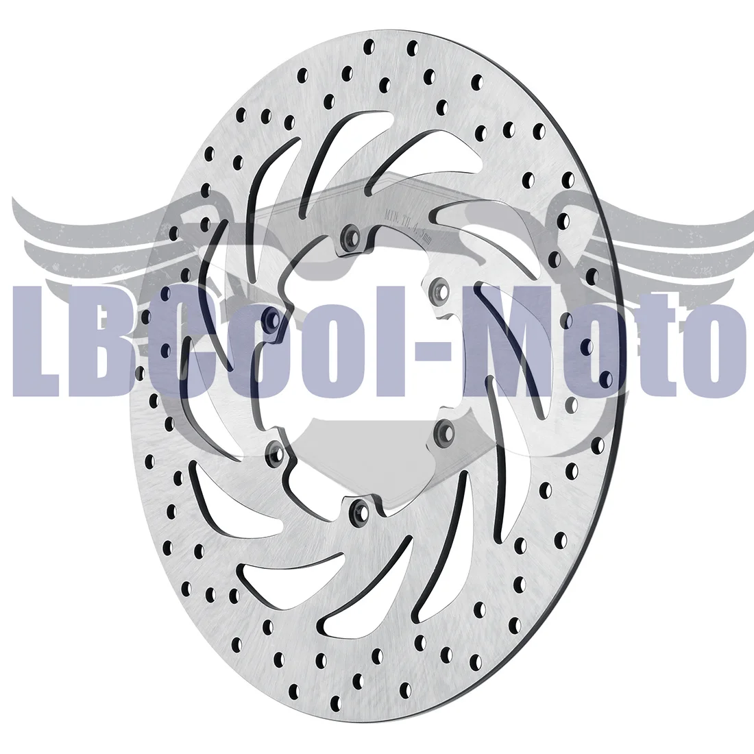 Front Brake Disc Rotor For BMW F650 CS Scarver 2000-2007 F650 GS 1999-2012 F650 GS Dakar 1999-2007 34112345824 Brake Disk Rotor view 3