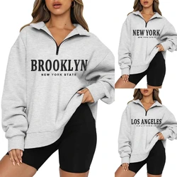 Casual Sweatshirt Long Sleeve Pullover Tops Available in Various Colors Dropship