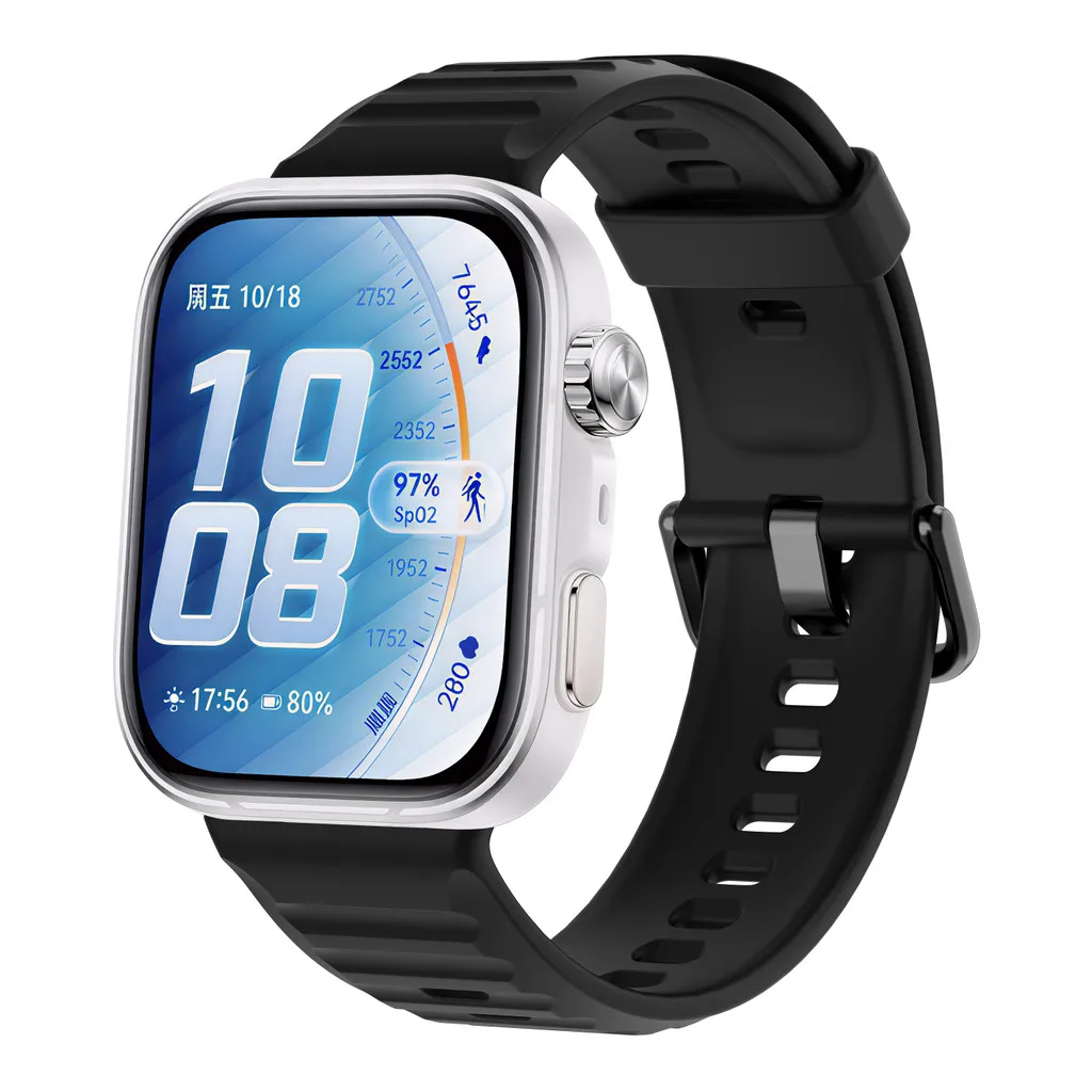 Silikonarmband für Huawei Watch Fit3 Fit4 Fit4Pro Fit 5 Fit5pro Schnellwechsel-Design Wasserdichtes Schweißresistentes Armband