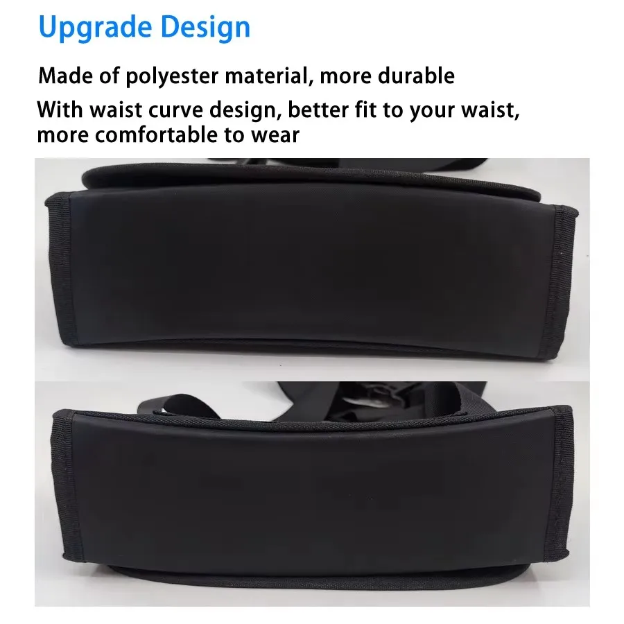 Multi Pocket Driver Waiter's Purse Waist Wallet 8 Slots Euro Coin Dispenser Coin Holder Sorter Collector Fanny Pack Cash Receipt