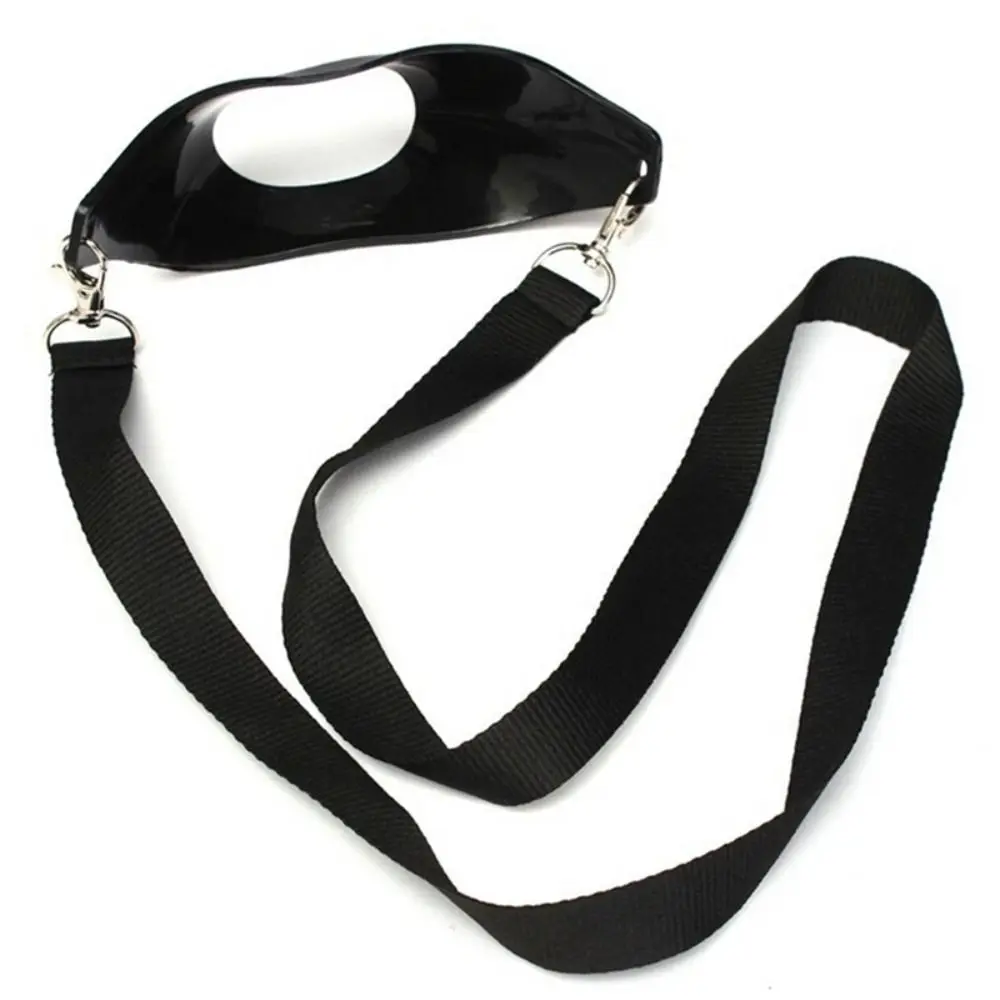 Portable Black Wine Glass Holder Strap Wine Sling Yoke Glass Holder Support Neck Strap for Birthday Cocktail Party Tools  Gift