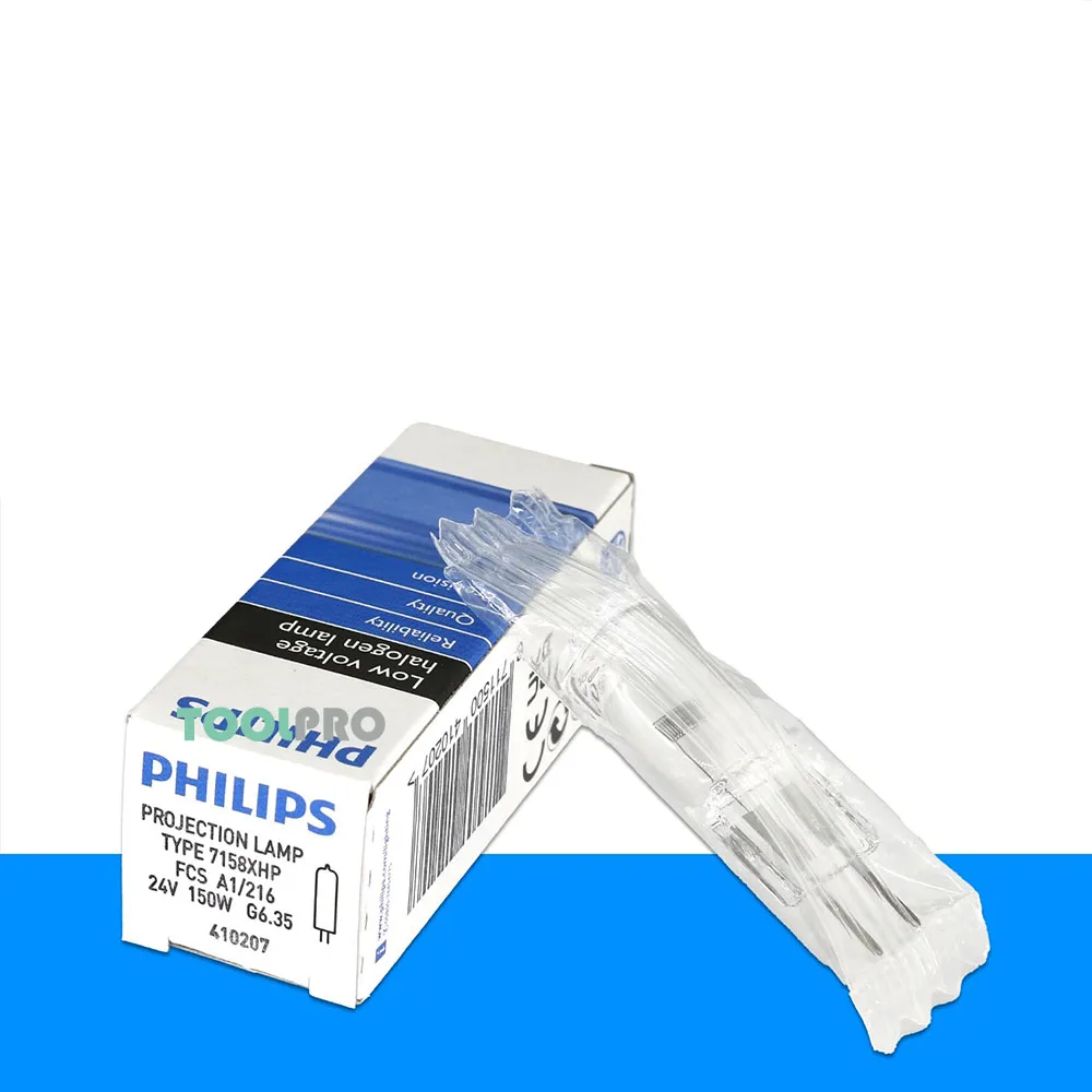 

Projector Microscope Halogen Lamp 7158XHP FCS 24V 150W Surgical Operating Light 410207 For Philips