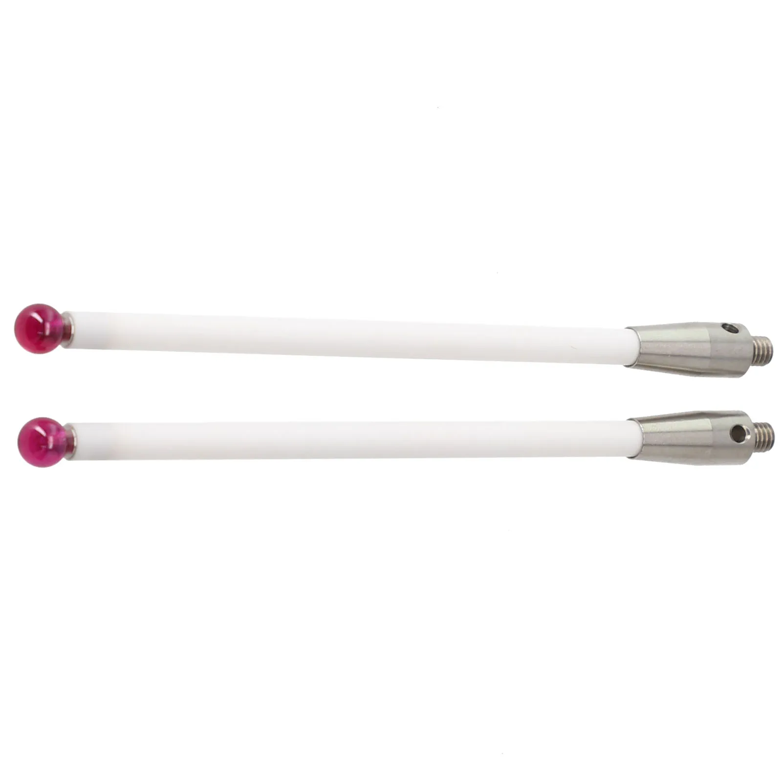 Reliable Renishaw A50003712 CMM Probe Stylus, 2Pcs 100mm Ceramic Stem, 6mm Ball Tip Wear resistant, Temperature Stable