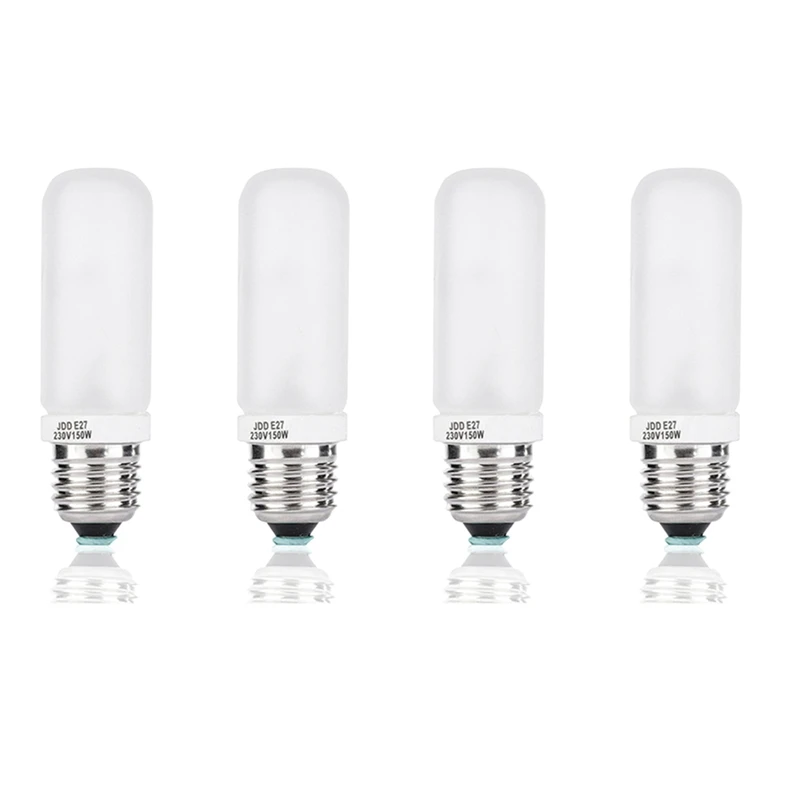 AB46-4PCS Type E27 150W 250W Tube Lamp Bulb 220V-240V For SK400WII DP600W Photography Flash Modeling Light