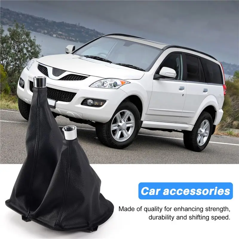 A67K-4WD Shift Lever Trim Dust Cover Gear Lever Boot Cover For Great Wall Haval Hover H3 5305501-K01-A1