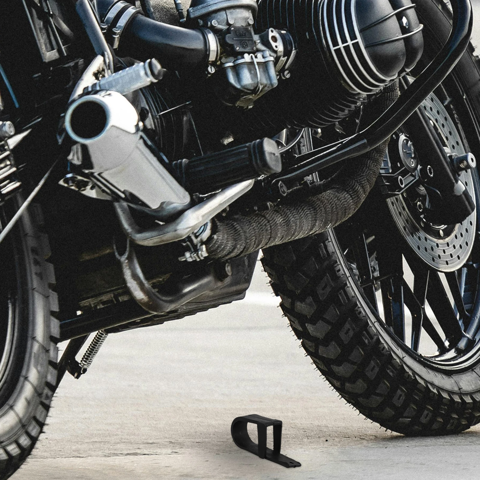 

2pcs Motorcycle Chain Buffer Rubber Protector Shock Absorption Guard for ATV Dirt Bike Chains Durable Swingarm Rest Slider