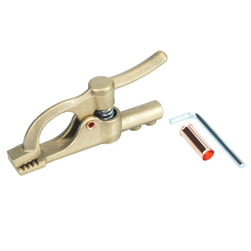 

300A All Copper Ground Wire Grounding Clamp Plasma Argon Arc Welding Machine Accessories A-Shape Clamp Clip