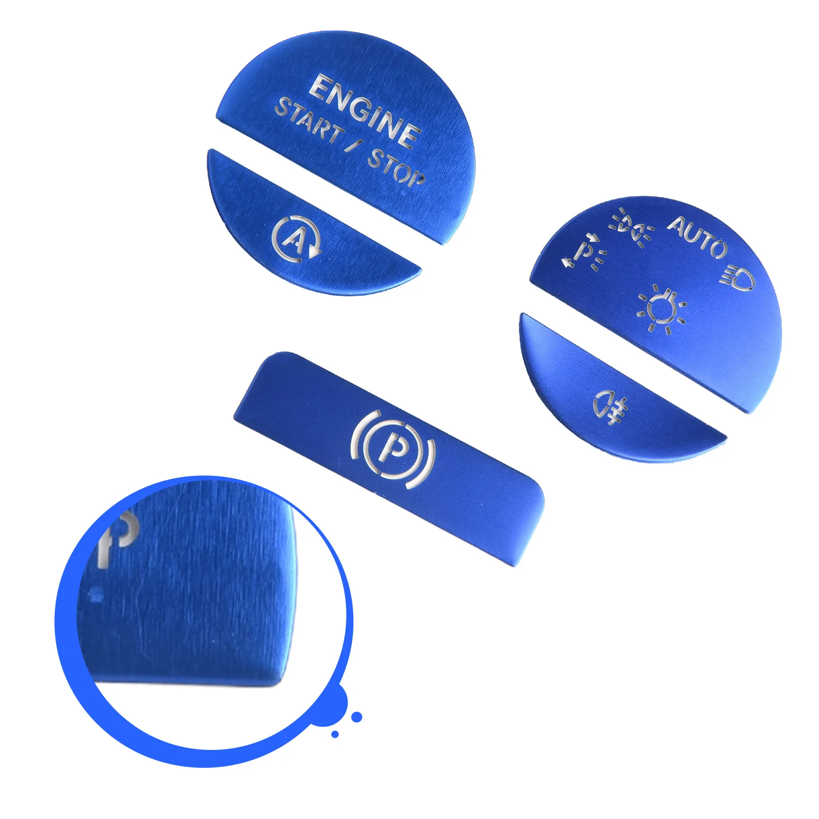 Interior Door Lock Cover Button Complete Easy Installation Headlight Long Lasting Luxurious Performance  Interior