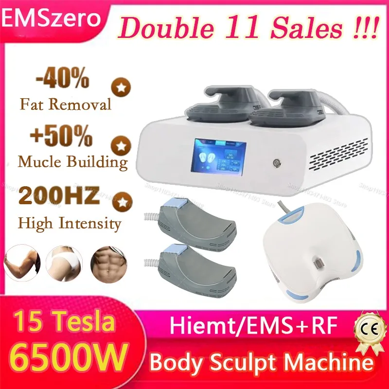 

New EMS Body Sculpt Machine 15 Tesla Slimming Hiemt RF Technology Muscle Stimulation Sculpting Electromagnetic Emsone NEO Salon