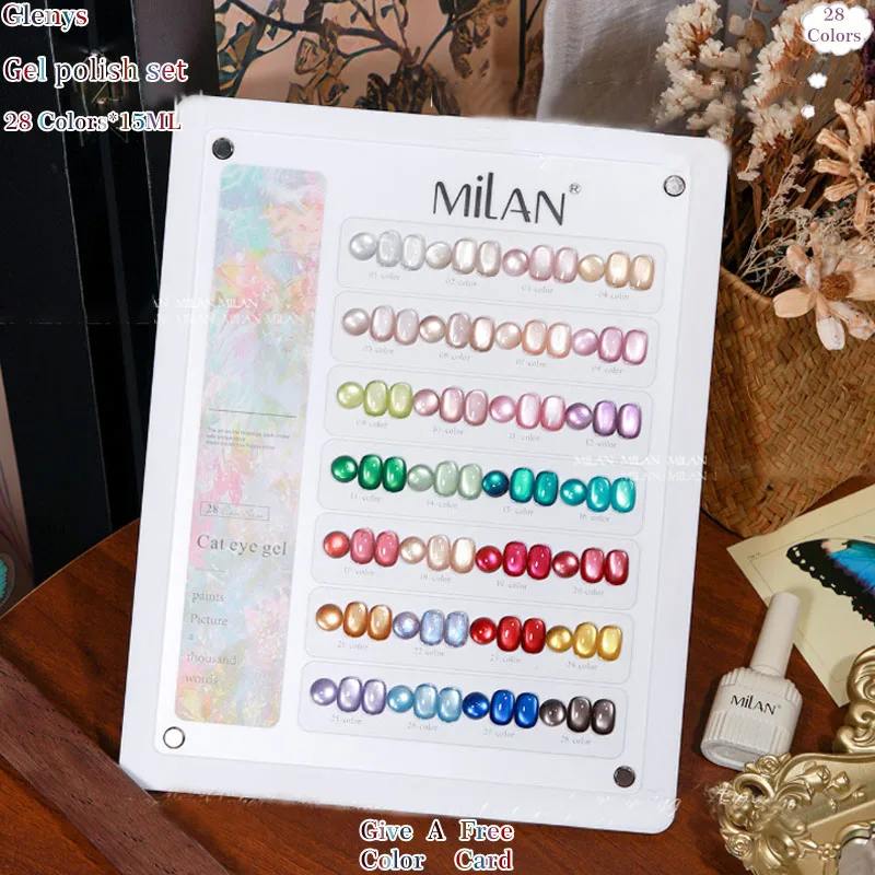 

Glenys 28 Color Dream Candy nail polish Gel is popular all over the web. It's a soft to bone immersion gel nail varnish