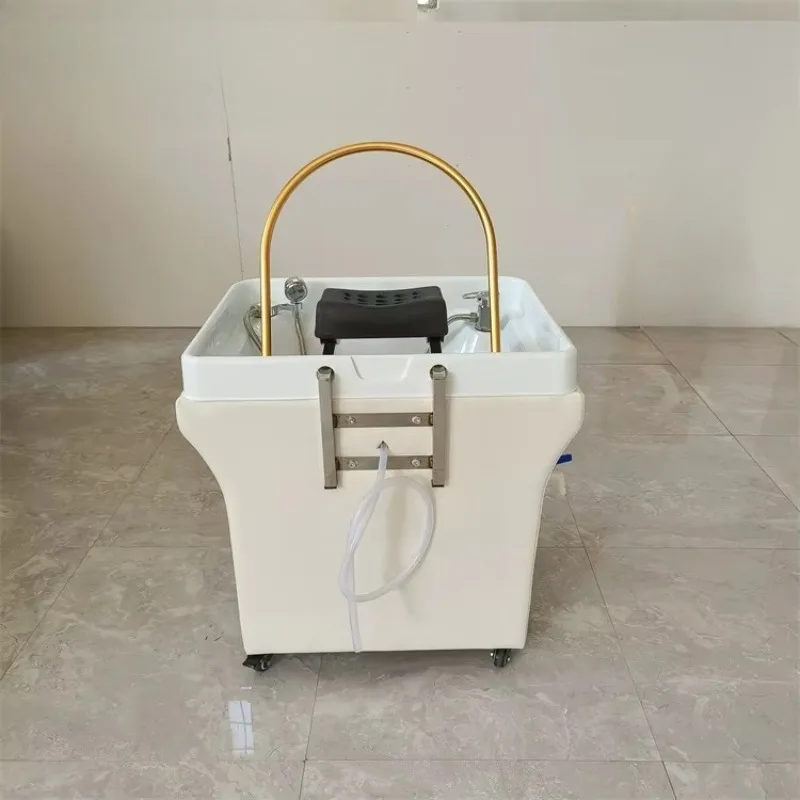 

The hottest portable shampoo plastic bowl with water heating steamer hair care styling appliances custom color