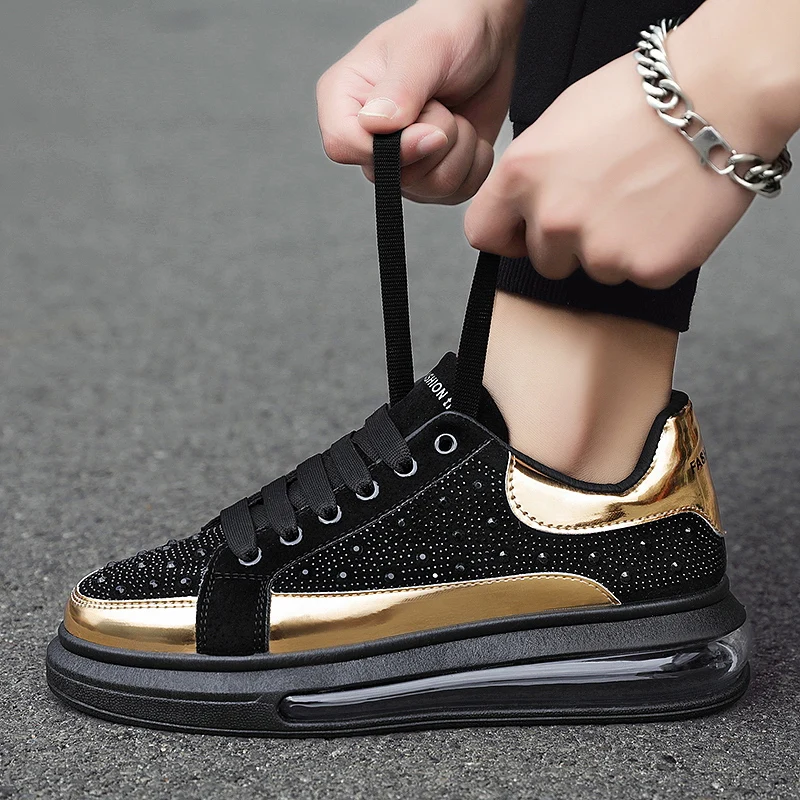 High Quality Fashion Sneakers Men\'s Air Mesh Casual Shoes Men Comfortable Mixed Colors Shoes Designer Man\'s Outdoor Breath Tide
