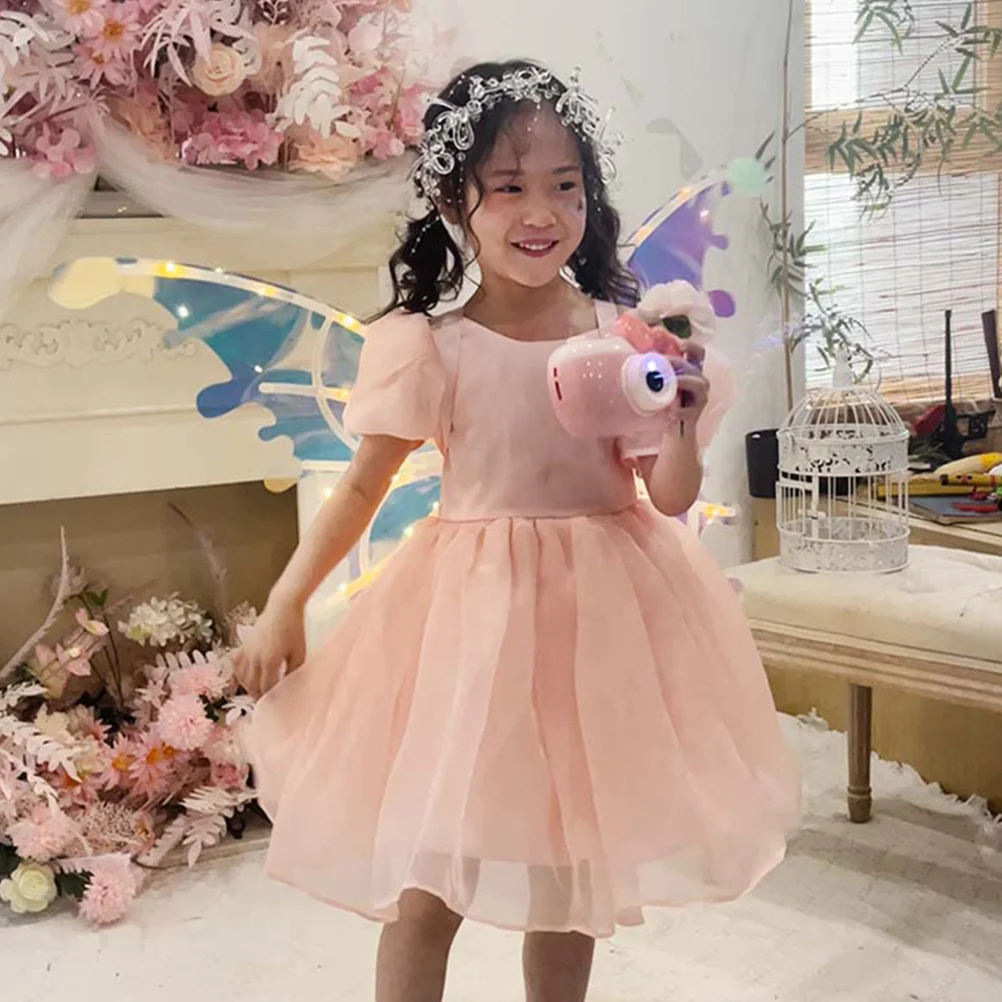 Electric Fairy Wings with LED Lights Party Supplies Kids Butterfly Cape Will Move Stage Props Cape Moving Cosplay Luminous Child