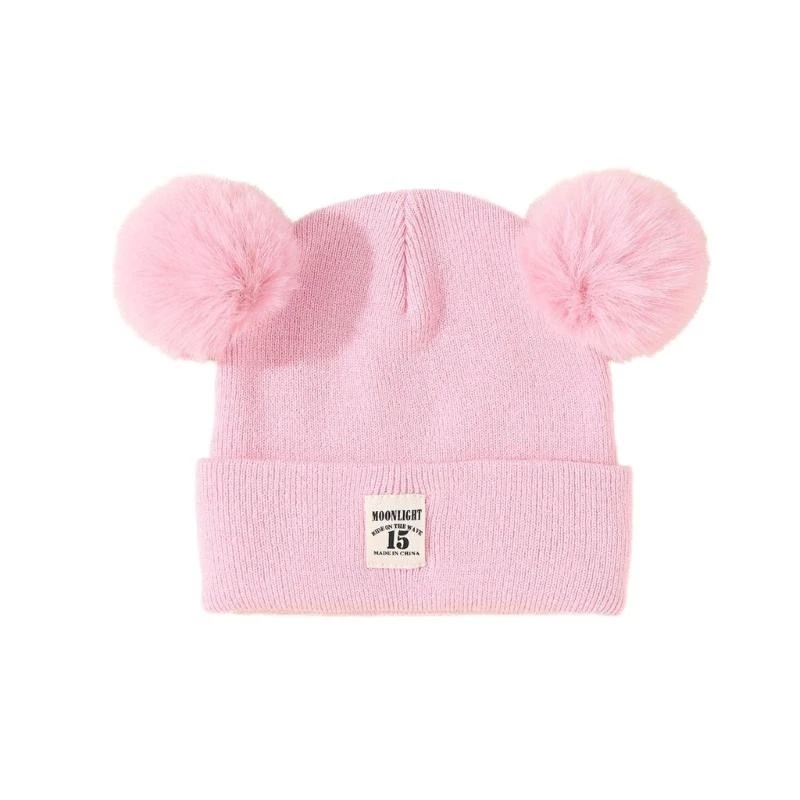

R66D Toddler Warm Hats Skin-friendly Comfortable Wear Newborn Hats for Boy Girl