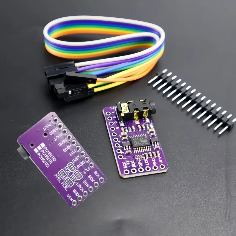 nterface I2S PCM5102A DAC decoder GY-PCM5102 player module for Raspberry Pi Phat board digital audio board