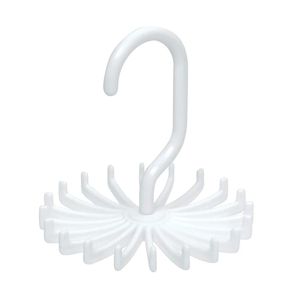 

Tie Hanger Organizer Rack Curtain Hooks Link Rotating Close Non Miss Pants Hangers
