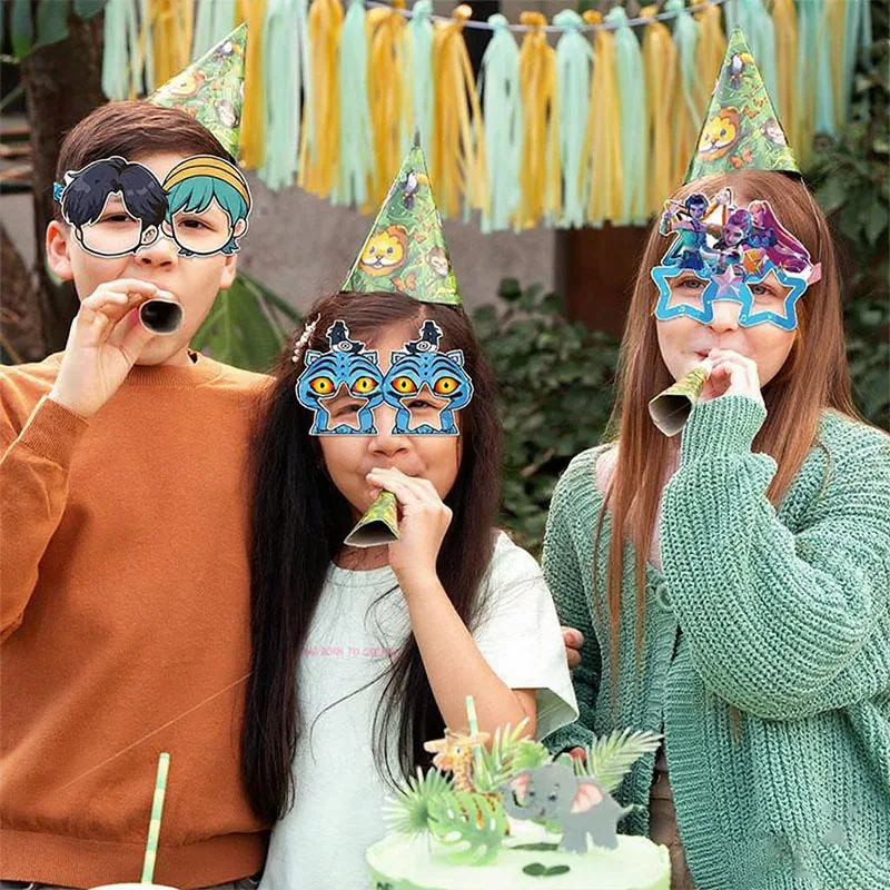 Kpop Demon Hunter Accessorio per feste di compleanno Bkpop Compleanno Guerrieri Pop Party Sfondo Tazze Piatti Tovaglia Palloncini Decorazioni per torte