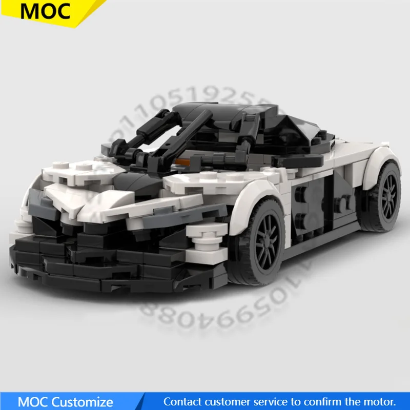 

342 PCS Supercar zenvo aurora tur MOC Customize Modular Building Block Popular Model Technology Simple DIY Christmas Toy Gift
