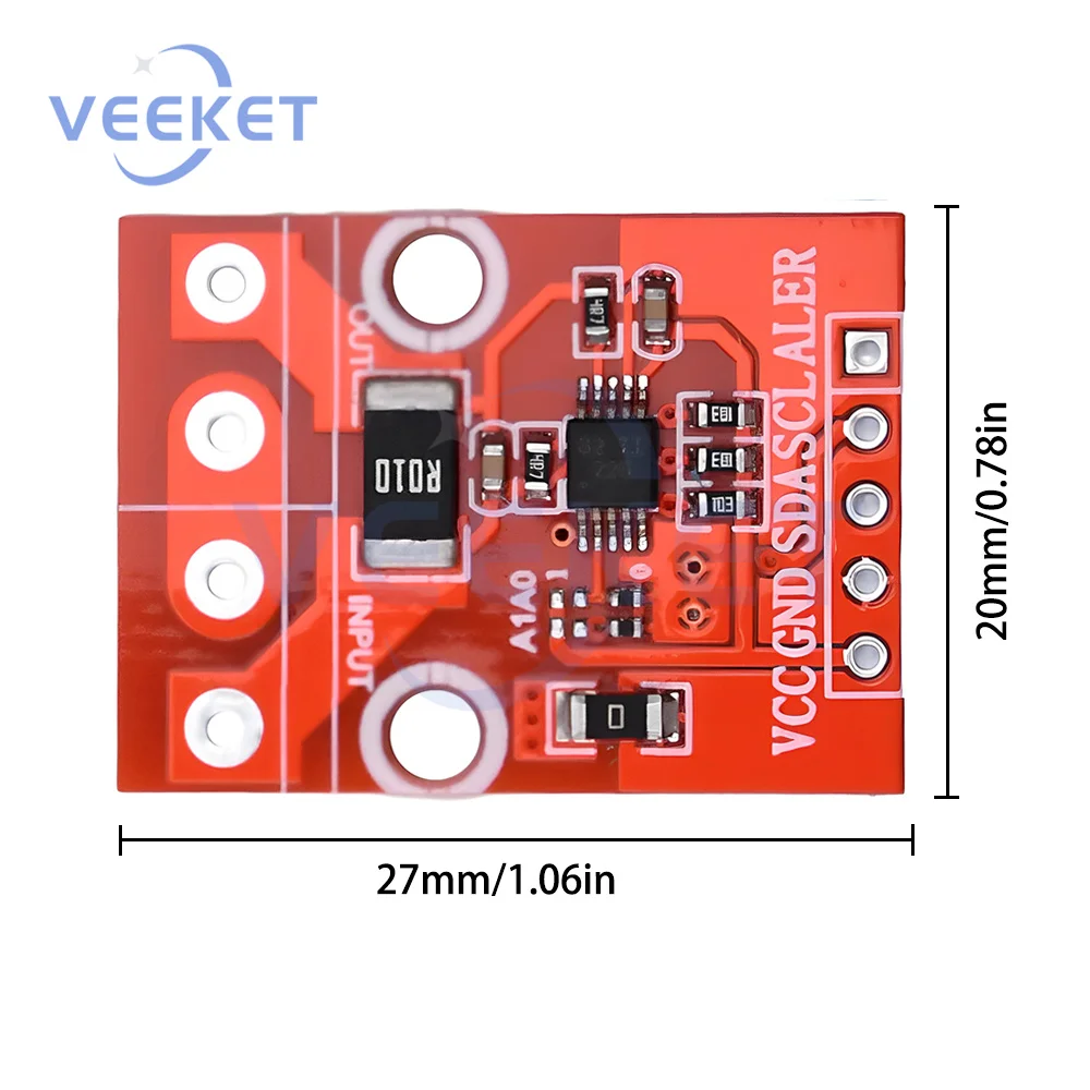 DC2.7-5.5V Current Shunt INA226 Voltage Current Module CJMCU-226 Voltage Current Power Monitor Detectable Current I2C Interface