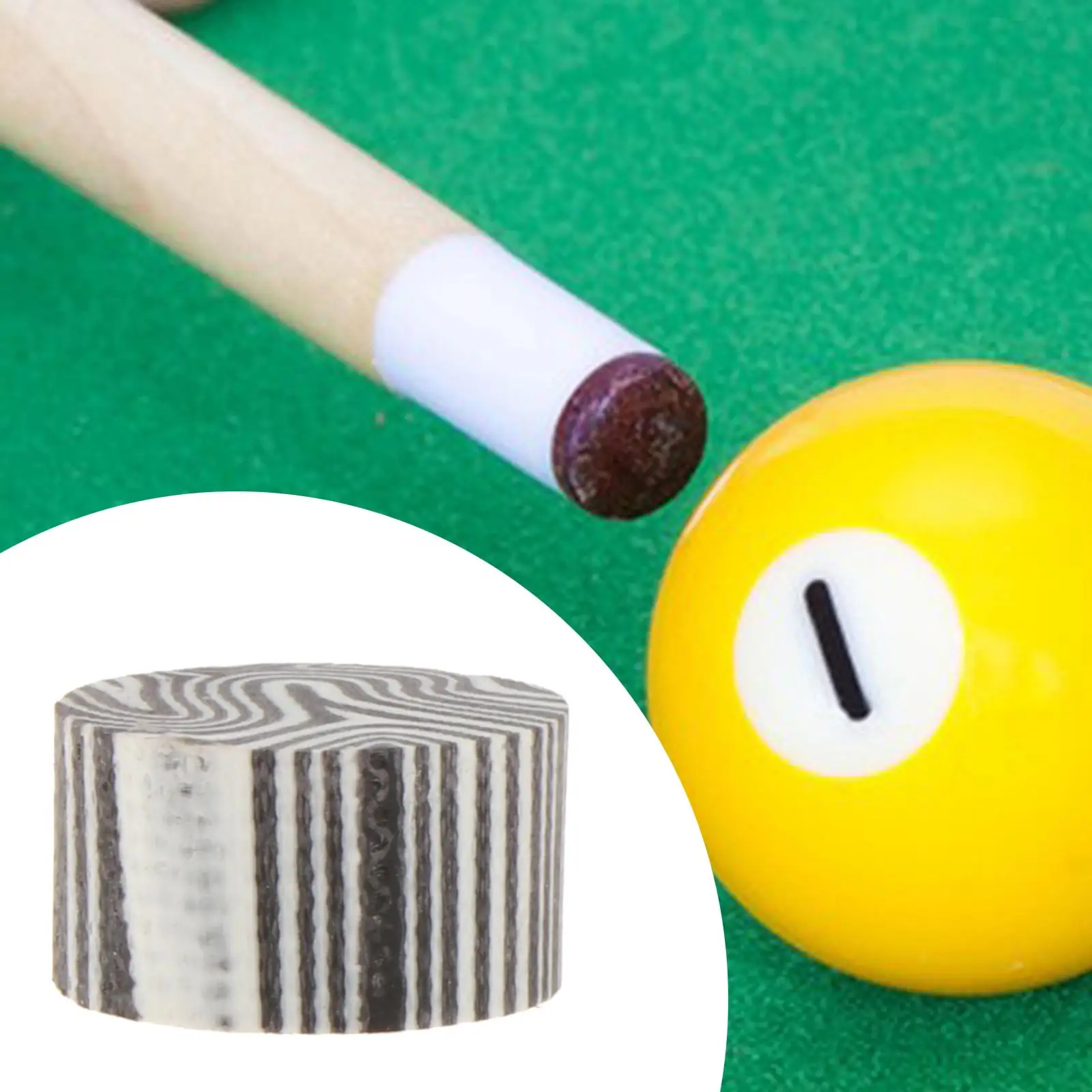 Pointe de queue de billard pour snooker, accessoire de réparation, diamètre 14.5mm