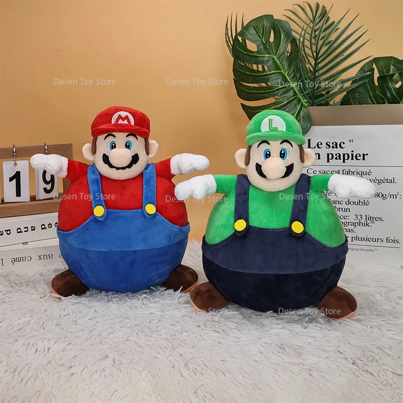 

29CM Bros Plush Toys Balloon Mario Balloon Luigi Stuffed Toys Anime Doll Plushie for Christmas Birthday Gift