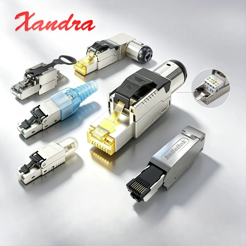 6GK1901-1BB10 Siemens Industrial Grade Metal Shielded RJ45 Plug 4 Pin Ethernet Crystal Head 8 Pin 1B No Pressure 180° Connectors