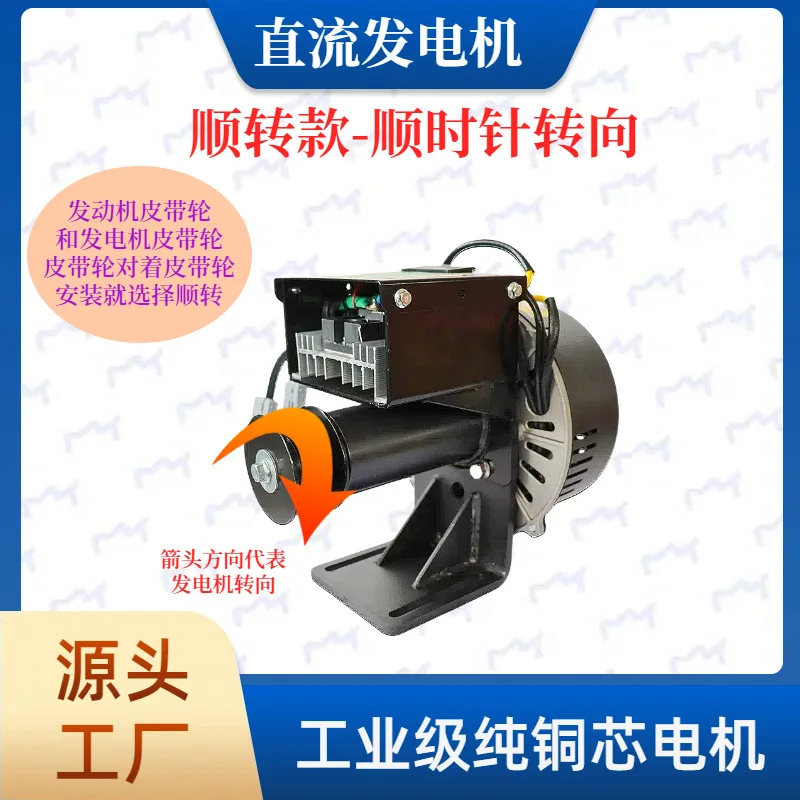 Wholesale Factory Direct Sale DC Generator 36V 48V 60V 72V 3kW 5kW for Marine Squid Light Charging
