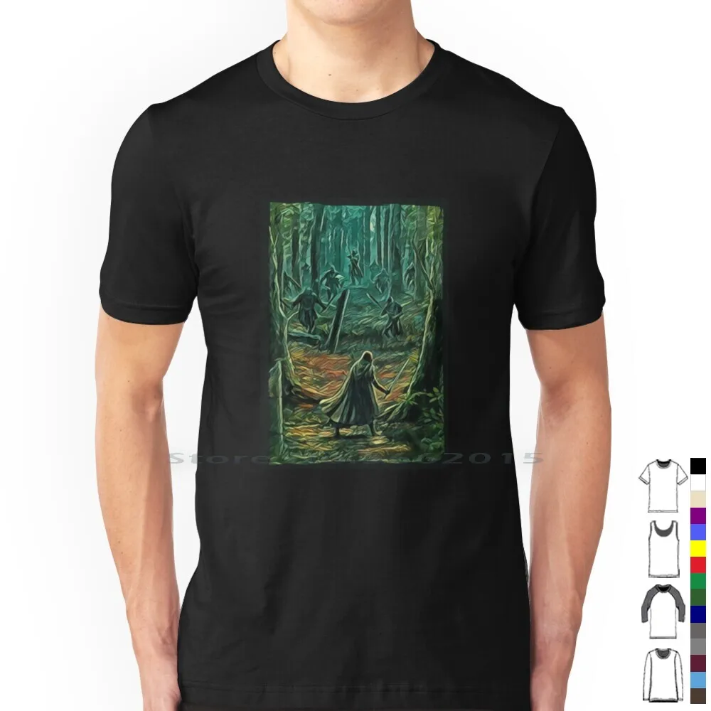 The Last Stand-Fantasy T Shirt 100% Cotton Fantasy Halfling Lonely Mountain Gandalf Frodo Bilbo Baggins Gollum Mordor Sauron