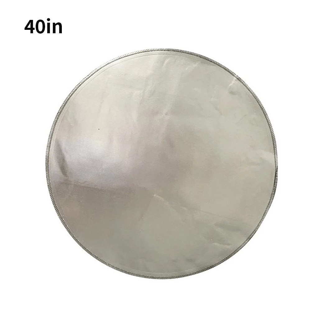 Camping Mat Fireproof Waterproof Grill Pad Outdoor Portable Lawn Barbecue Rug, 40 Inches