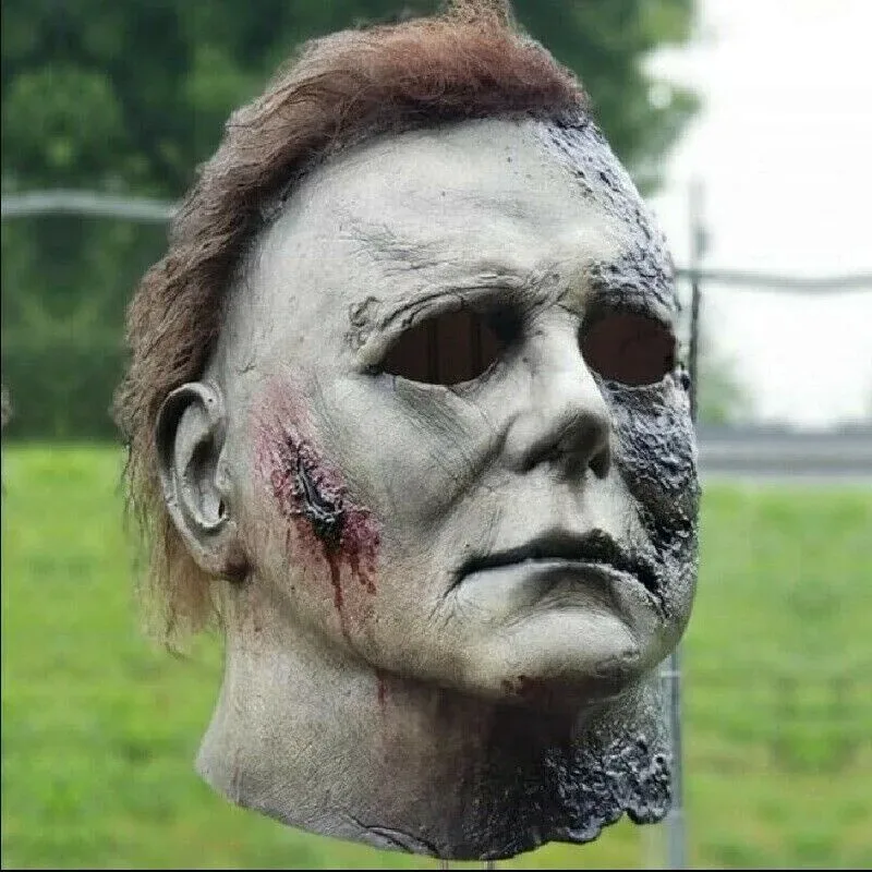 

Halloween Movie Latex Mask Realistic Horror Mask Scary Cosplay Costume Party