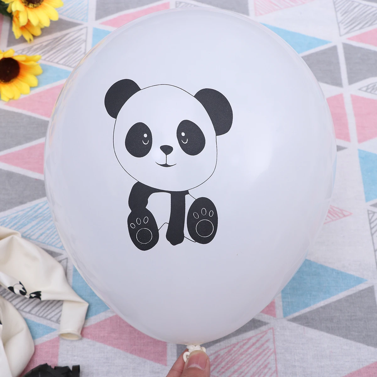 

11 Pcs/Set Panda Decorations Birthday Latex Balloons Party Wedding Printed for Themed Parties