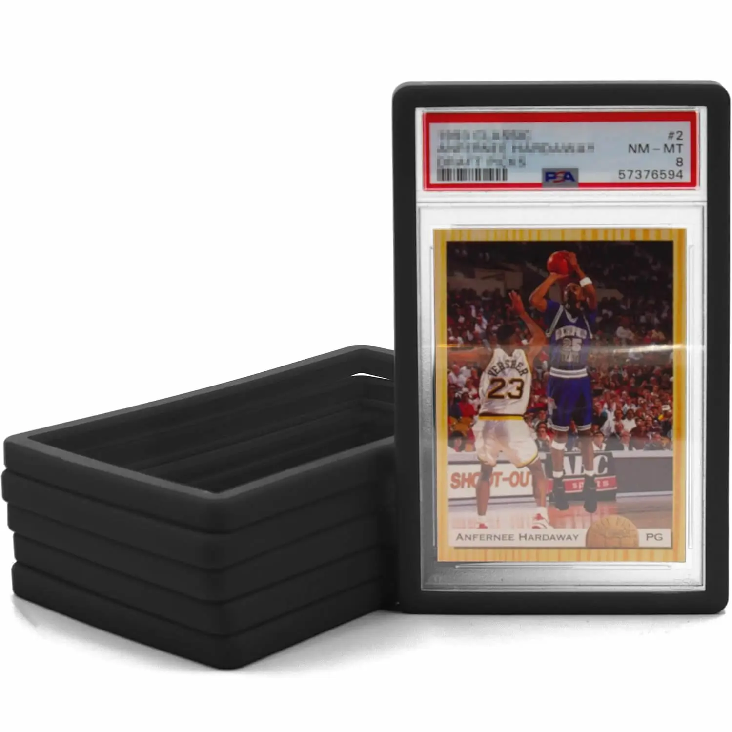 

Защитный чехол-бампер из силикона и ТПУ для градуированных карт PSA Slab Guard Gradient, для демонстрации карт Pokemon TCG, спортивных игр и коллекционных карточек.