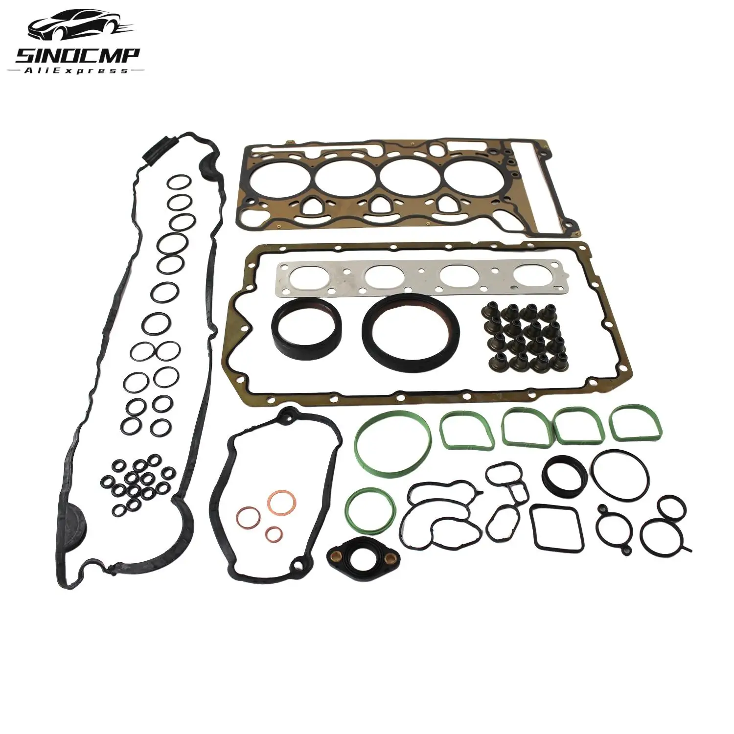 

Full Overhaul Head Gasket Set Kit Cylinder Head Gasket Set For BMW 120i 318i 320i 520i E60 E88 X3 Z4 2.0L N46B20 Engine