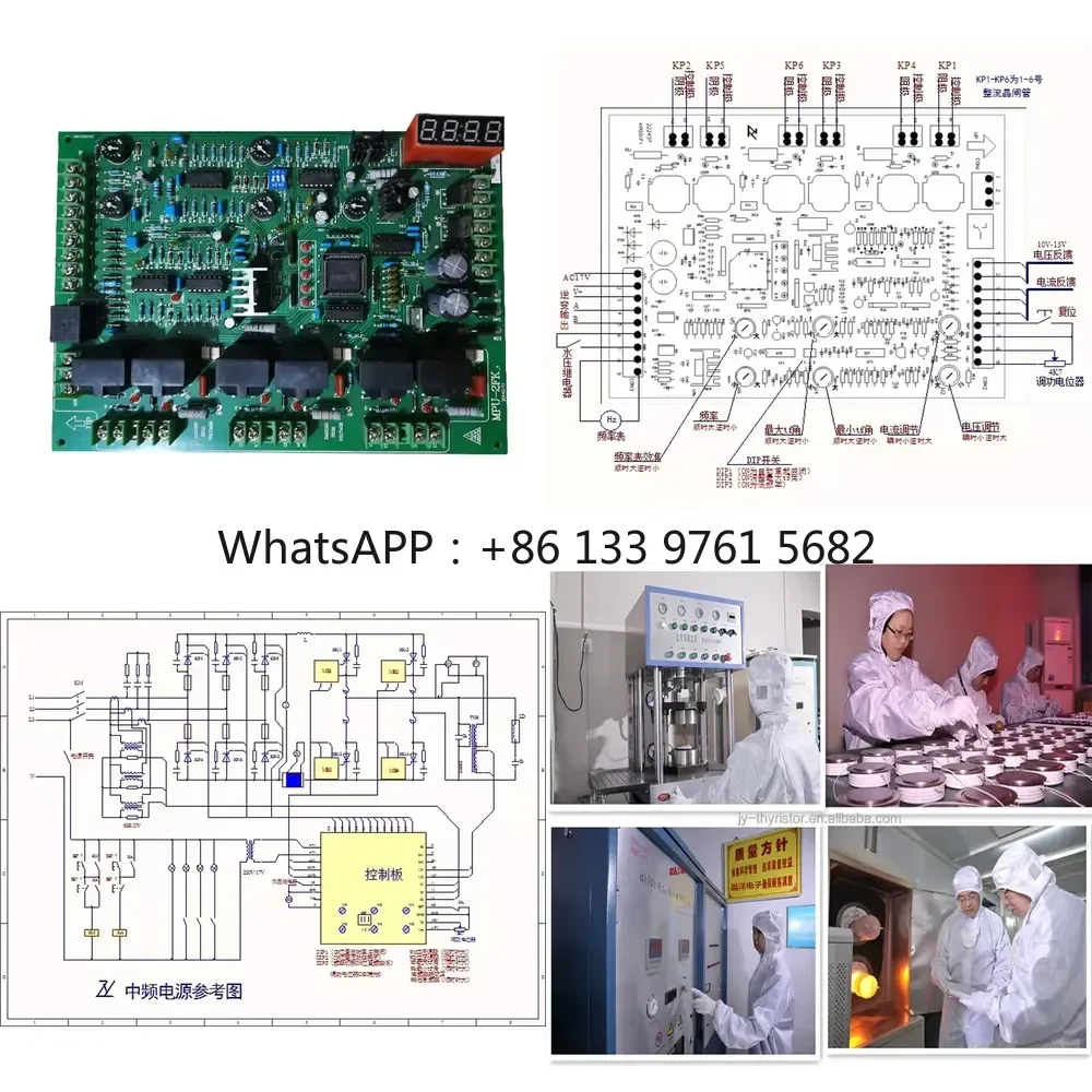 WSQ New and Mid Frequency Induction Heat Cast Furnace Control Board MPU-6FK Main Board