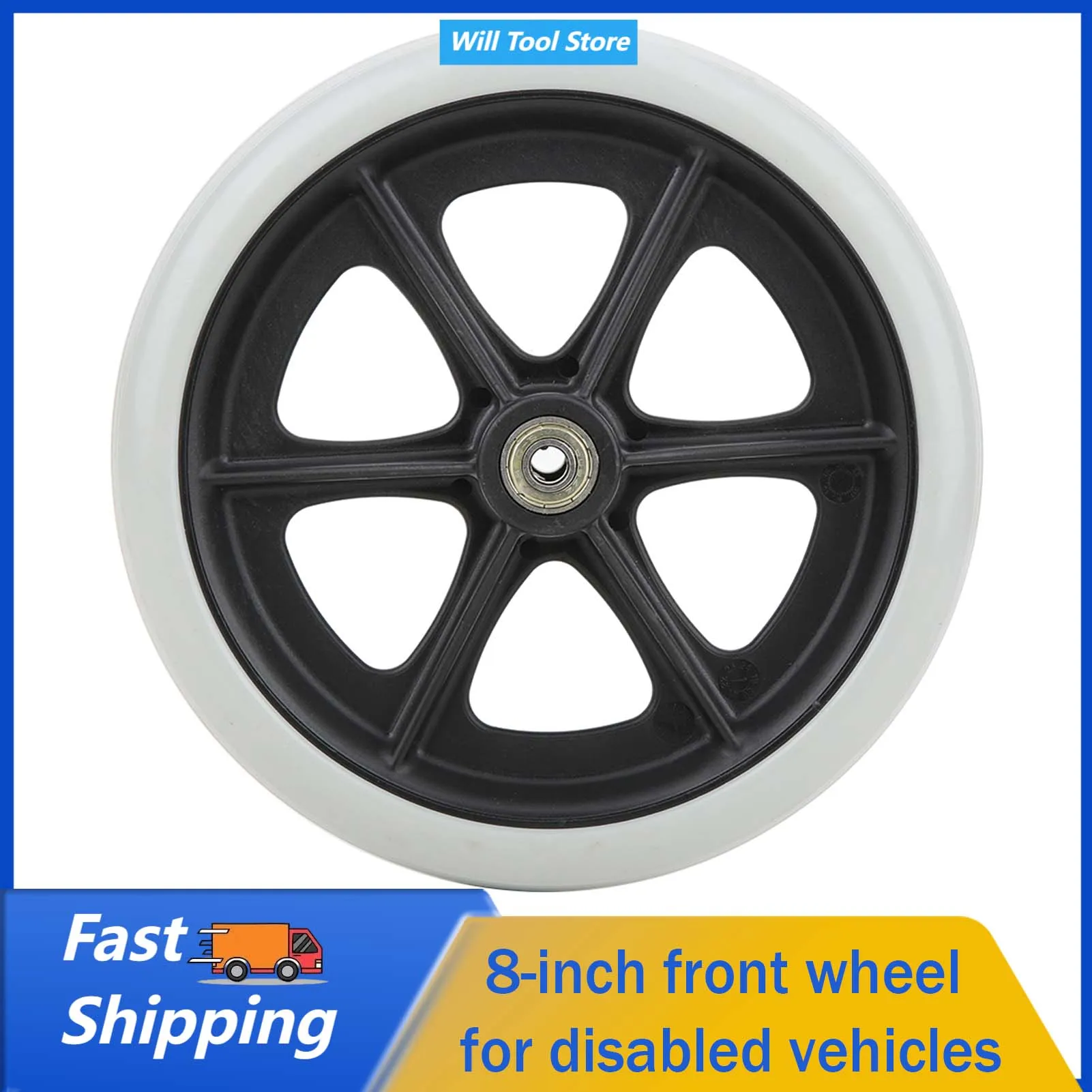 8 بوصة كرسي متحرك عجلات أمامية عجلات المعاقين ملحقات الكراسي المتحركة عجلات كرسي متحرك عجلات كرسي متحرك عجلات كرسي متحرك