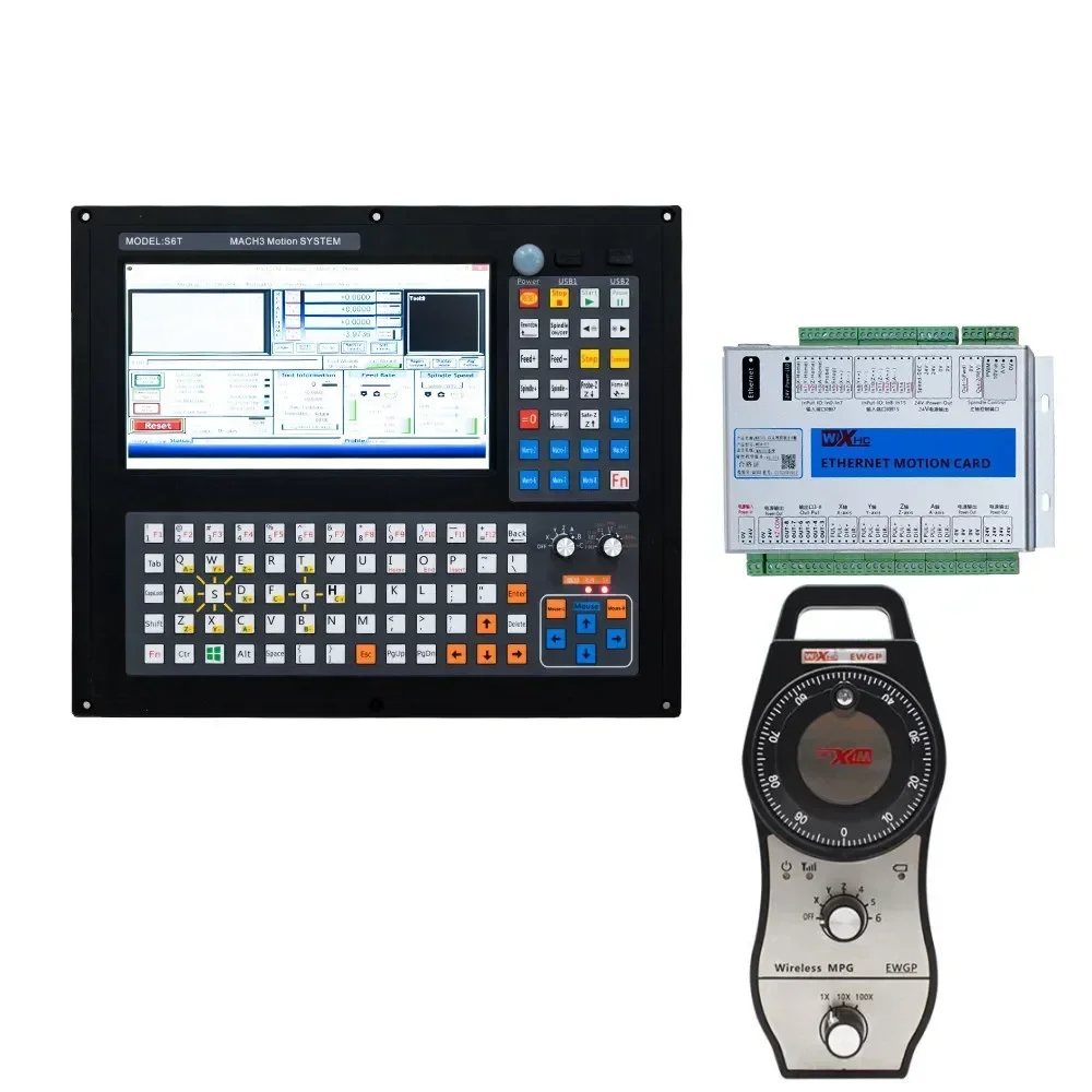 New Mach3 CNC Controller Panel Kit Industrial Computer CNC Computer with CNC Controller for Mach3 System for Furniture Engraving