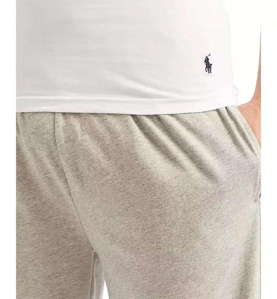 بولو رالف لورين | تي شيرت رجالي من القطن الكلاسيكي ذو المقاس النحيف مكون من 5 قطع برقبة على شكل حرف V #3