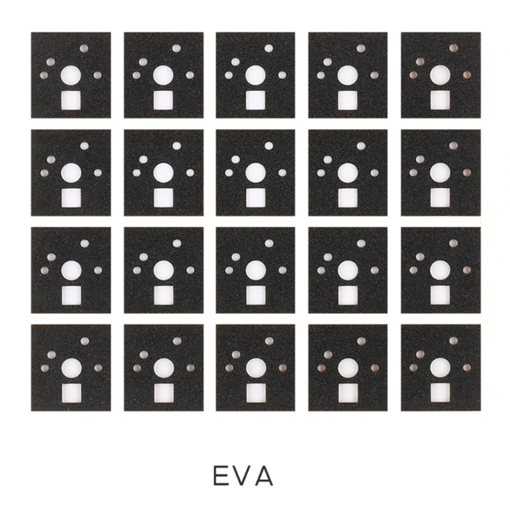 Mechanical Keyboard Switch Film Sticker 120Pcs Noise Dampener Foam Sound Reduction Insulation Film for Switch Stabilizer