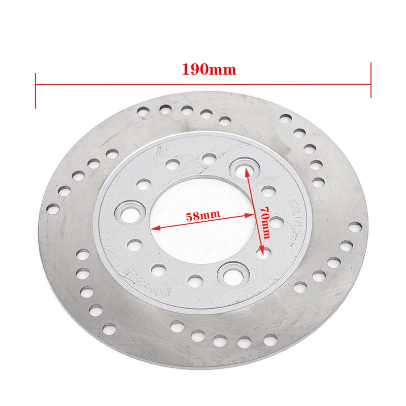 Motorcycle universal brake disc155 180 190 220 230 260mm Front Rear disc plate for Motorcycle 125cc 140cc 160cc pocke dirt bike